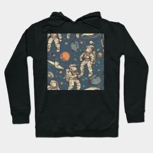 Astronaut Pattern Hoodie